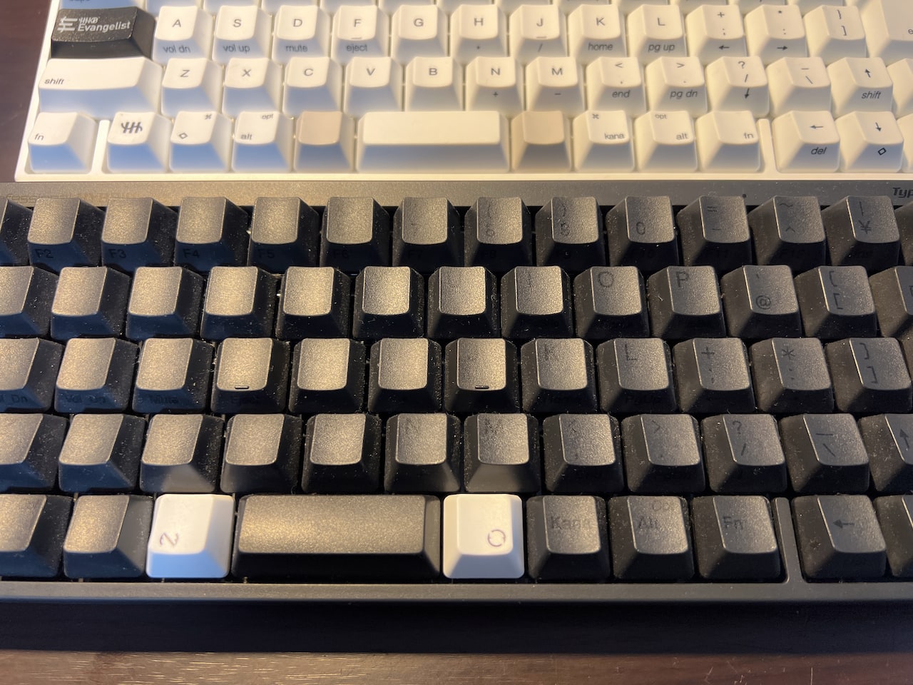 HHKB Hybrid Type-S 墨＋雪キートップ 日本語配列 - PC周辺機器